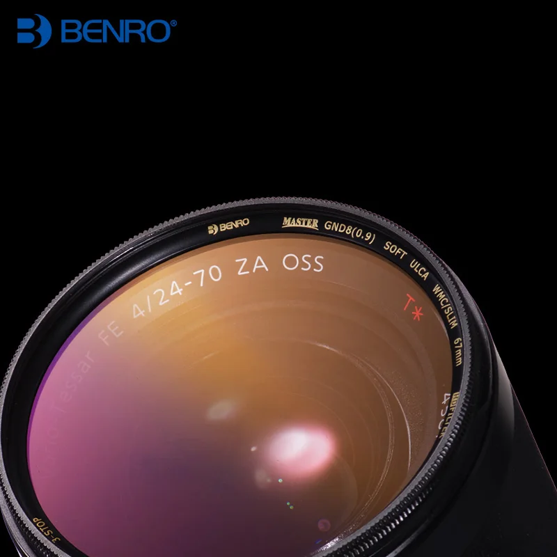 

Benro 77mm 82mm SOFT GND8 gnd0.9 ULCA WMC SLIM 3 STOP Round GND Graduated Neutral Density Filter