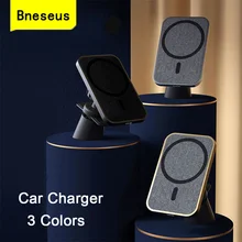 Bneseus Mobile Phones Holder 15W Fast Charging Magnetic Safe Wireless Charger for Iphone 13 12 11 Pro Max Mount Smartphone Stand