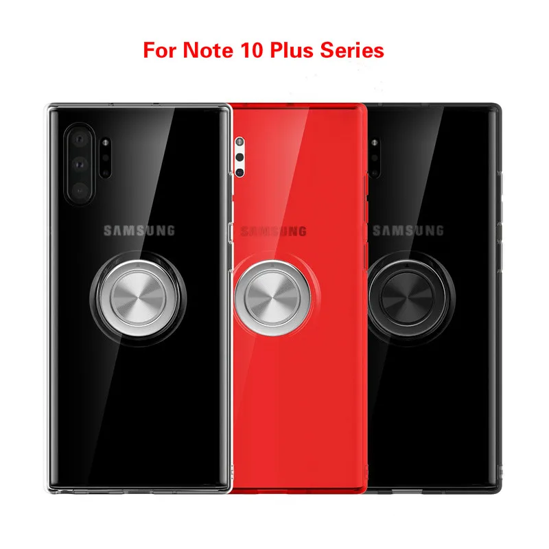 Для samsung Galaxy S10 5G S10 S9 S8 Plus Note 9 Note 8 A7 A9 S10e M20 M30 Примечание 10 чехол крышка Мягкий силиконовый чехол с кольцом держатель