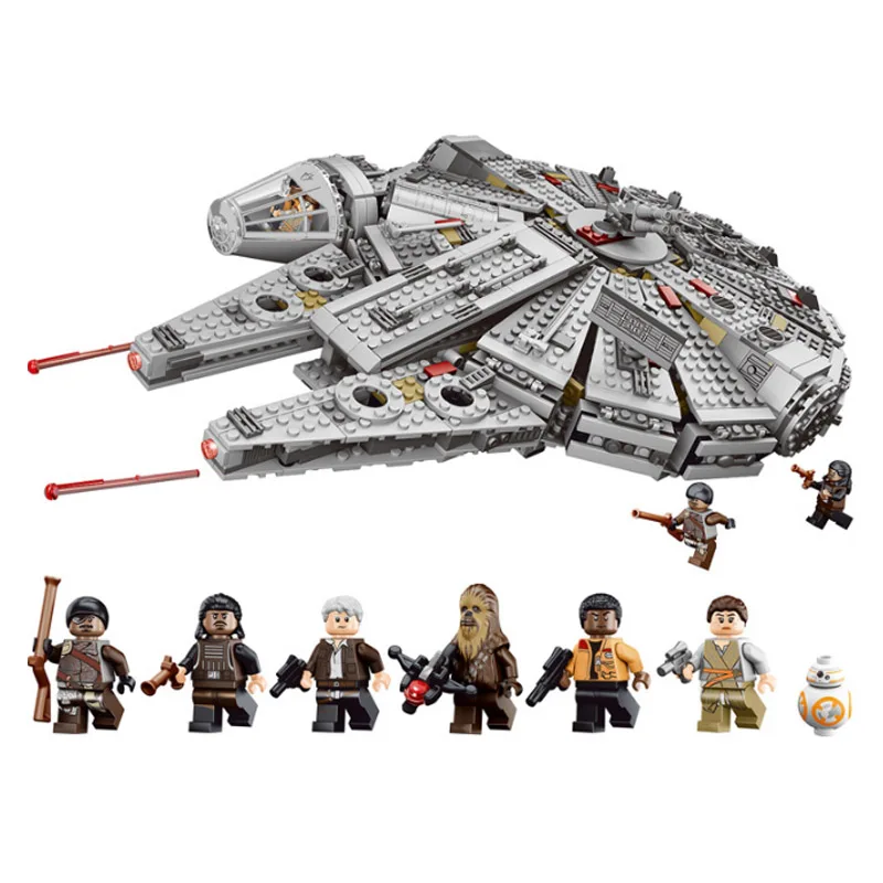 Звездные войны X Wing 05004 Звездные войны первый X Wing Fighter 75102 79211 строительные блоки кирпичи детские игрушки подарки на день рождения