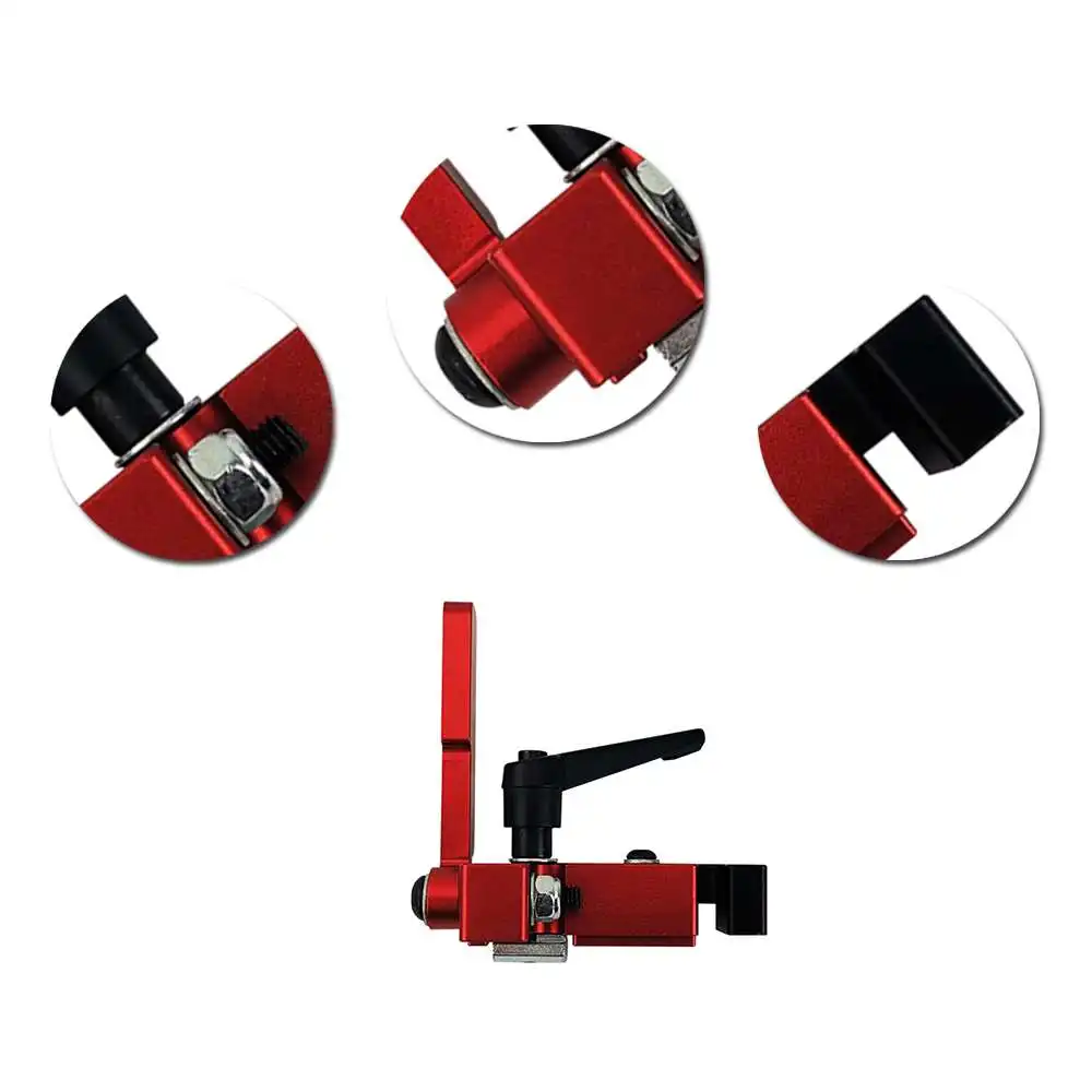 

1x Woodworking Miter Track Stop For T-Slot T-Tracks For 75 Type Tools Manual