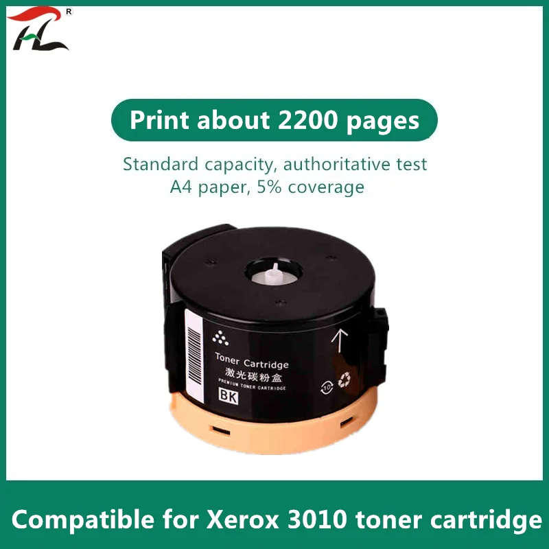 

Лазерный тонер-картридж для Xerox Phaser 3010 3040 WorkCentre 3045, 106R02182 106R02183 с тонером, 2 шт.