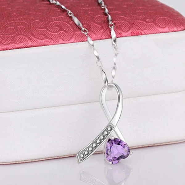 Блестящий Прозрачный фианит циркон кристалл понимание атласная лента