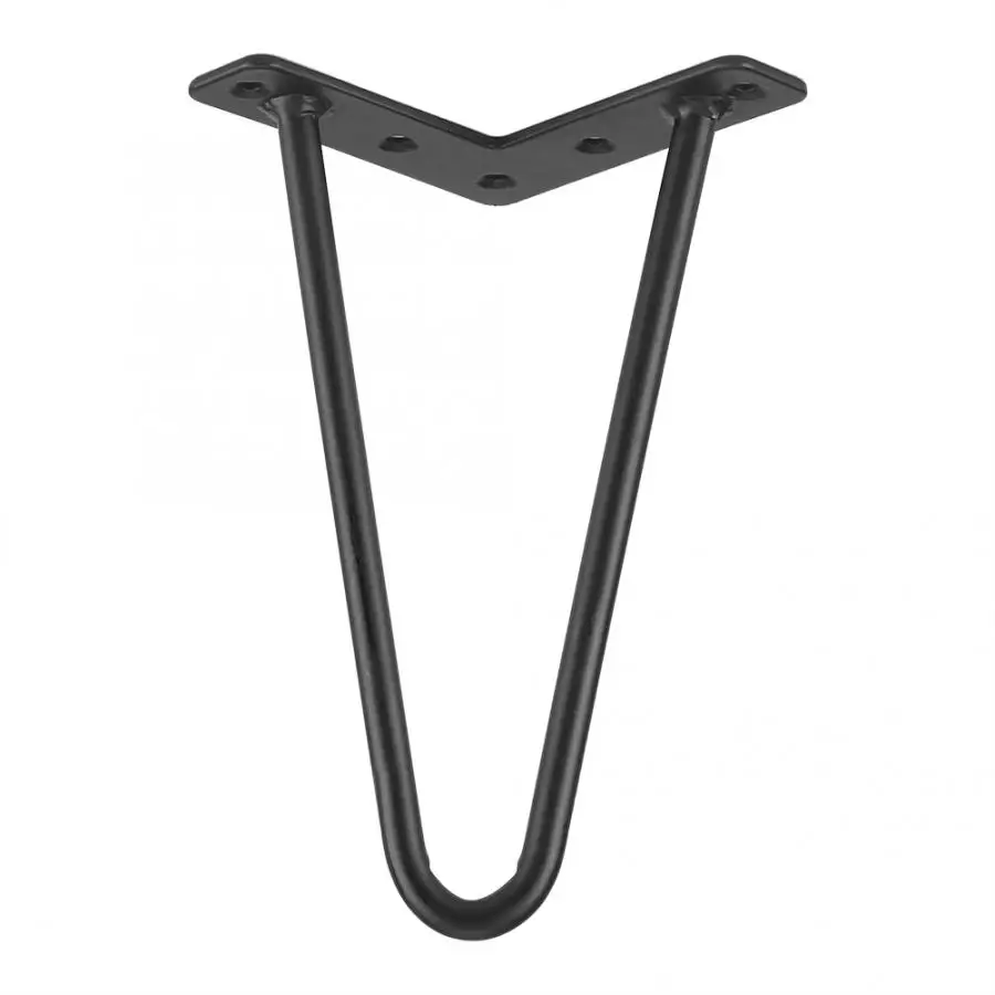 Черная Железная настольная ножка стола 4 шт. домашние аксессуары для рукоделия