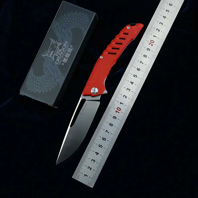 

Ножи Nimoknives, складной нож, реальное лезвие D2, рукоятка G10, уличный инструмент, карманный нож для кемпинга и выживания, для повседневного испол...