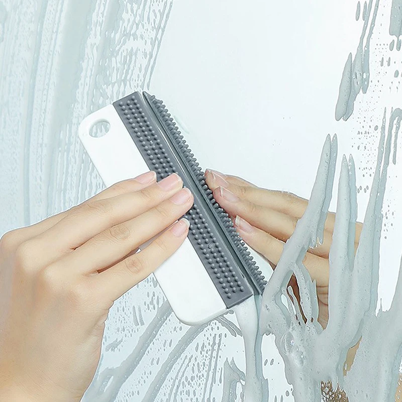 

Скребок для мытья автомобиля и окон, многофункциональный скребок для очистки воды, из силикона, для дома и душа