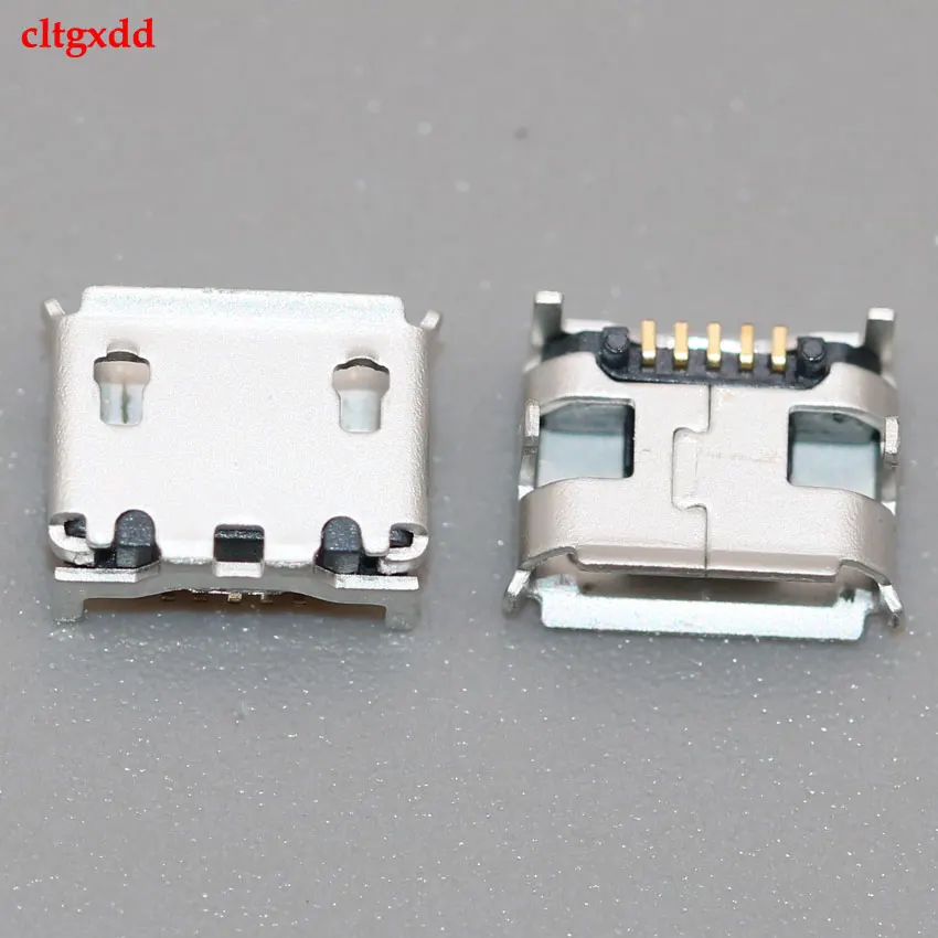 

10Pcs New Micro USB Connector Jack Charge Socket Port For WAVE Tablet PC PAD V919 3G Air V116W v891w 7.2 Feet Big Horn 5 Pins