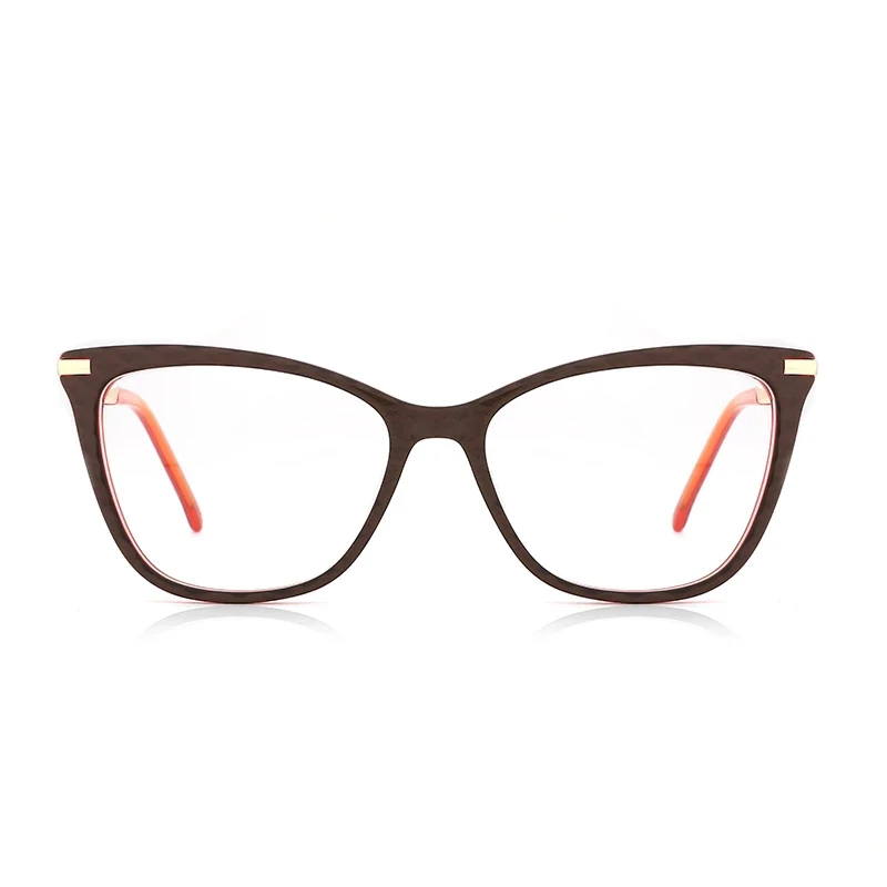 

LANSSY Acetate Women Eyeglasses Frame Fashion Sexy Spectacles Computer and Reading Optical Glasses Frame for Women Eyewear