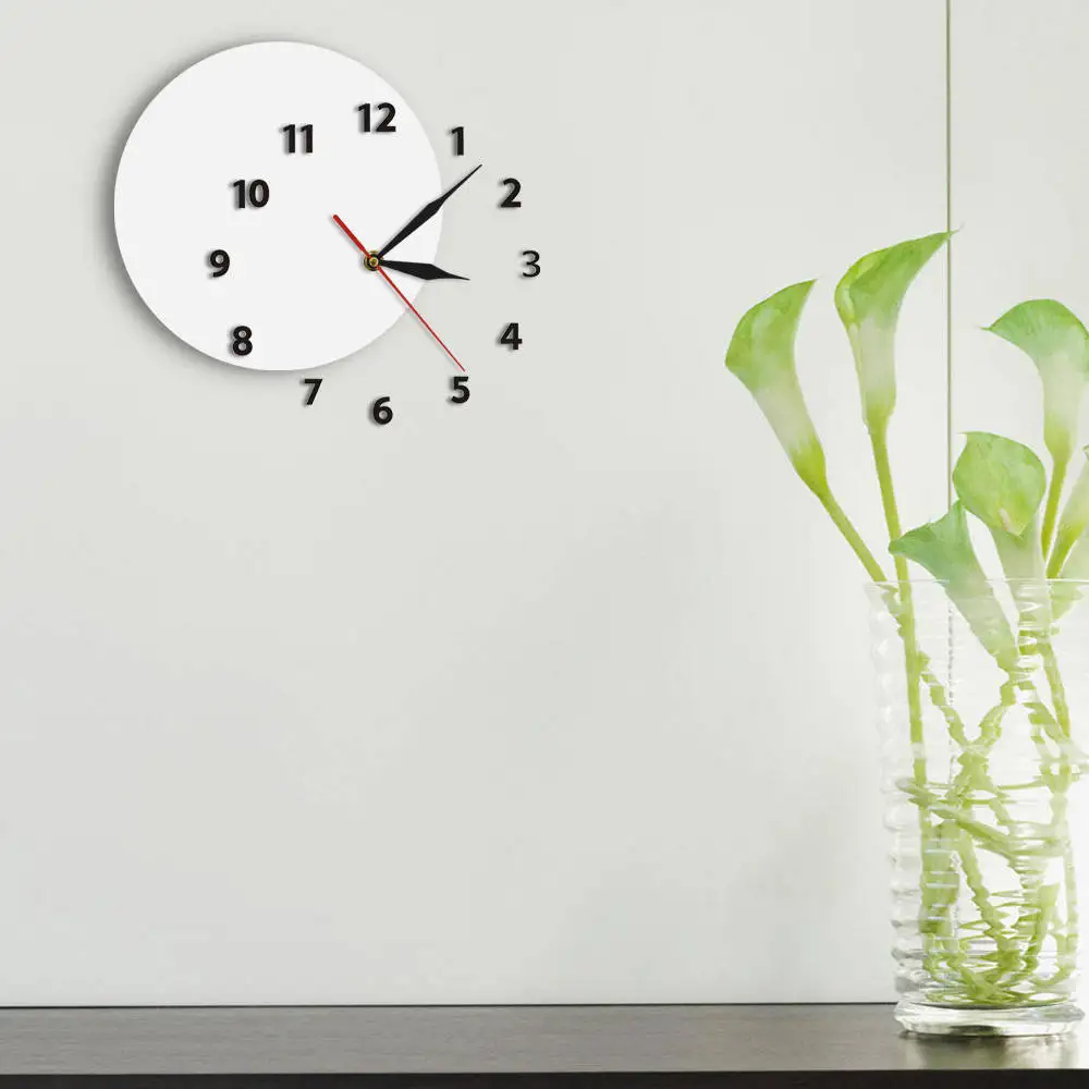 Уникальные настенные часы сделай сам современные абстрактные украшения для