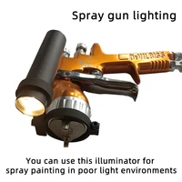 car spray gun lighting spray gun searchlight working lighting in dark environment charging of spray paint accessories