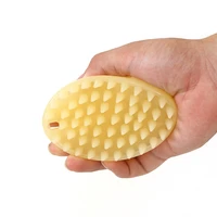 cat and dog hair removal brush adsorption silicone comb pet sticky massage comb adsorption removal cleaning tool