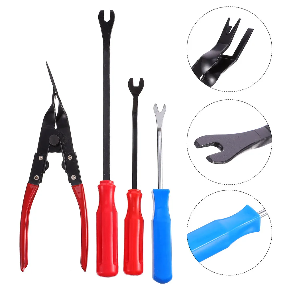 

8Pcs Car Door Panel Pliers Repair Tools Kit Nail Puller Disassembly Tools Set