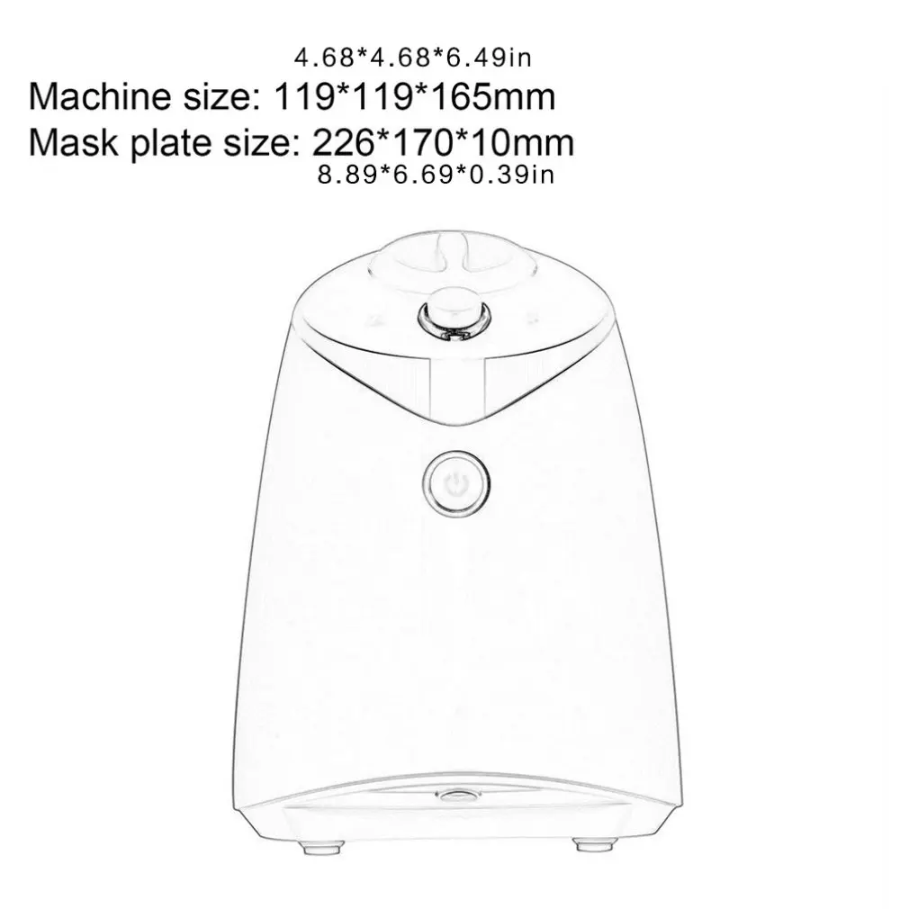 Intelligent Voice Report Automatic Self-Made Fruit And Vegetable Facial Mask Machine Disassembly-Free Beauty Instrument | Красота и