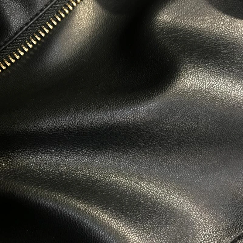 2021 New Fashion Designer Women's Leather Jacket Buttons Double Zippers Motorcycle Biker Faux Coat Spring PY160 | Женская одежда