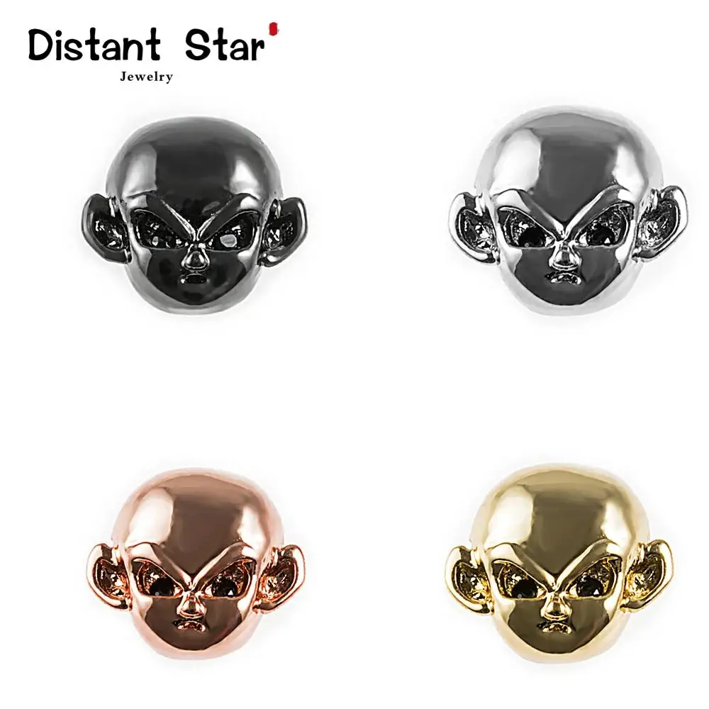 11*11 мм Angry Baby Браслет из бусин высокого качества латуни и кубического циркония