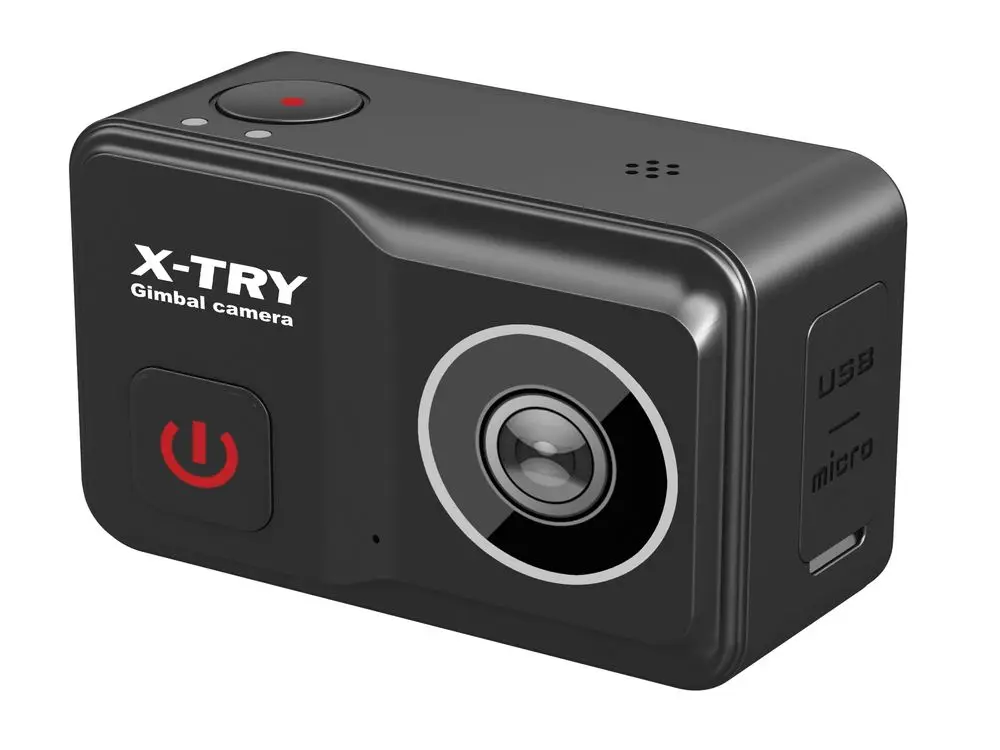 Цифровая камера X-TRY XTC502 GIMBAL REAL 4K/60FPS WDR WIFI POWER | Электроника