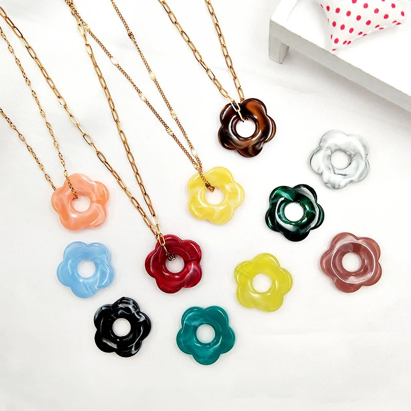 Полуцветочные бусины из смолы в виде облака 10 шт./лот японские серьги ручной