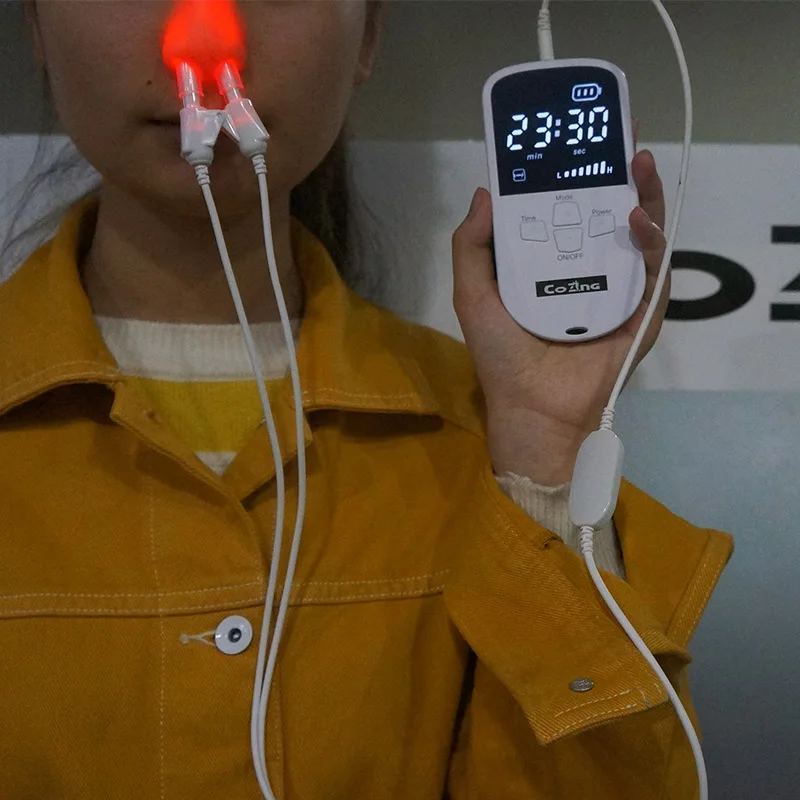 

New 650nm Laser Physiotherapy Device For Diabetes Hypertension Treatment Laser Otitis Media Therapeutic Apparatus