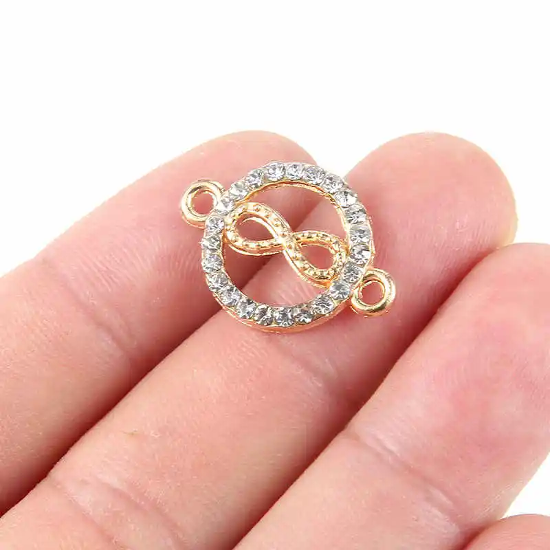 20 шт. посеребренные подвески из символ бесконечности сплава для изготовления