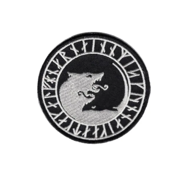Ворон символ Одина Unicursal Valknut Valhalla тактические Викинги боевой патч Blackbird Sun эмблема военный значок аппликация патч