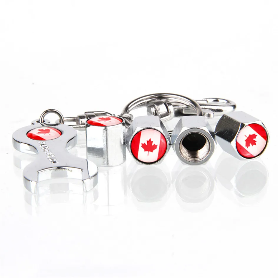 Ключ-брелок + 4 шт. для Citroen C3 C4 C5 Berlingo C-Elysee противоугонные и пылезащитные колпачки