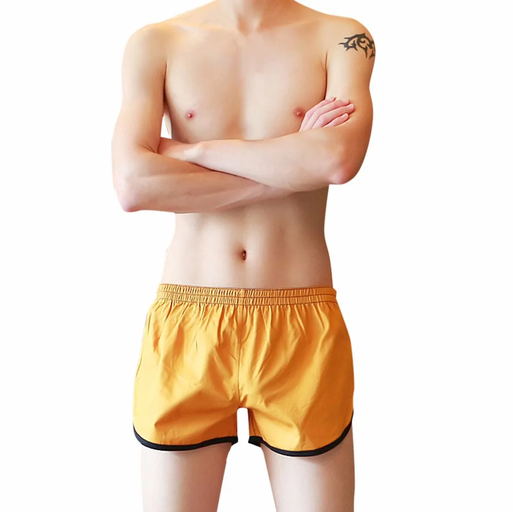 SAGACE повседневные спортивные короткие трусы сексуальное нижнее белье мужские