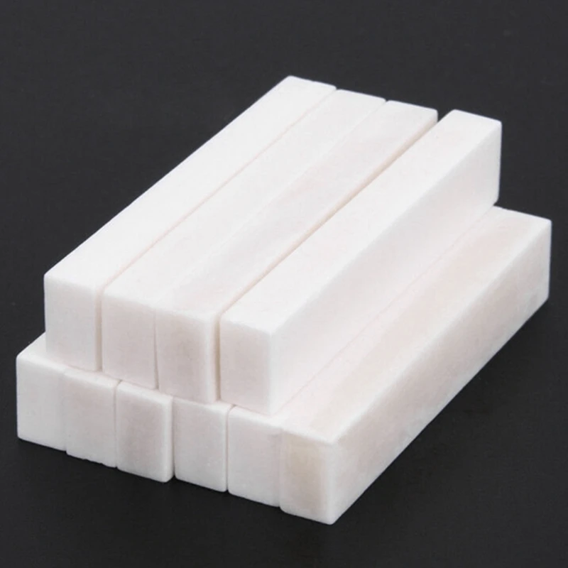 

10Pcs Buffalo Bone Guitar Mandolin Blank Nut Pillow Musical Instrument Accessory