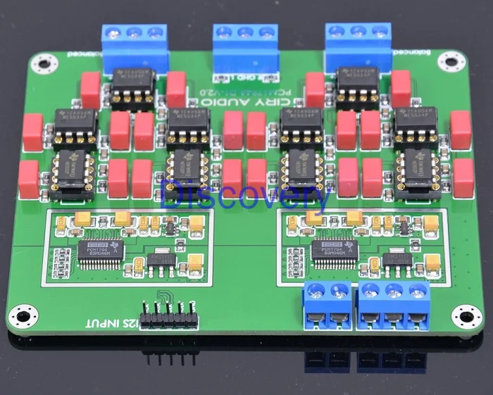 Параллельная двойная Плата декодера Y3 PCM1794A DAC позолоченная версия Hi-Fi Fever 24 бит 192