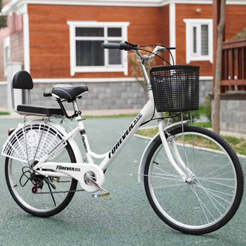 

New Style26 Inch Speed Change Adult Bicycle Male And Female Student Bicycle Ordinary Bicycle