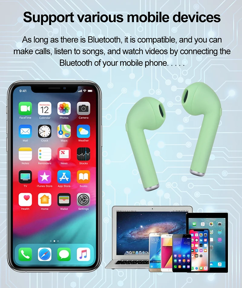 Mini 2 TWS Wireless Earphones Bluetooth 5.0 Sports Headset Gaming Earbuds For Iphone Samsung Huawei Oppo Music Headphones Xiaomi |