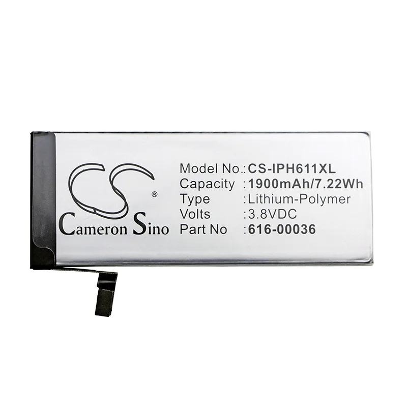 

CameronSino для iPhone 6s A1633 A1688 A1691 A1700 616-00036 аккумулятор