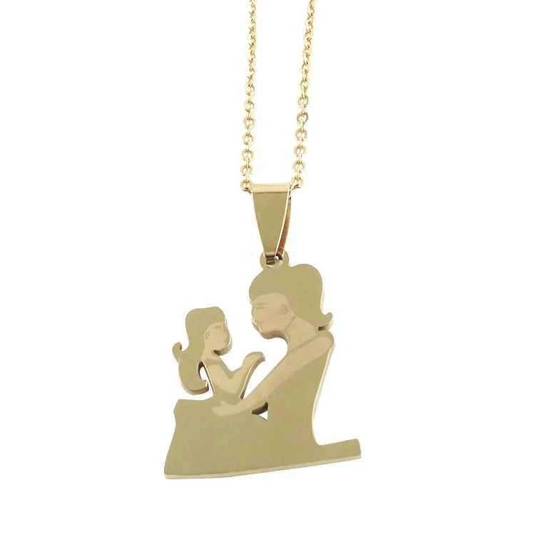 Ожерелье с кулоном из нержавеющей стали под заказ для женщин и девушек 1 шт. |