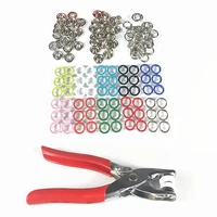 metal press pliers tools clothing button installation button fastener pliers kit snap buttons rivet for sewing accessory tool