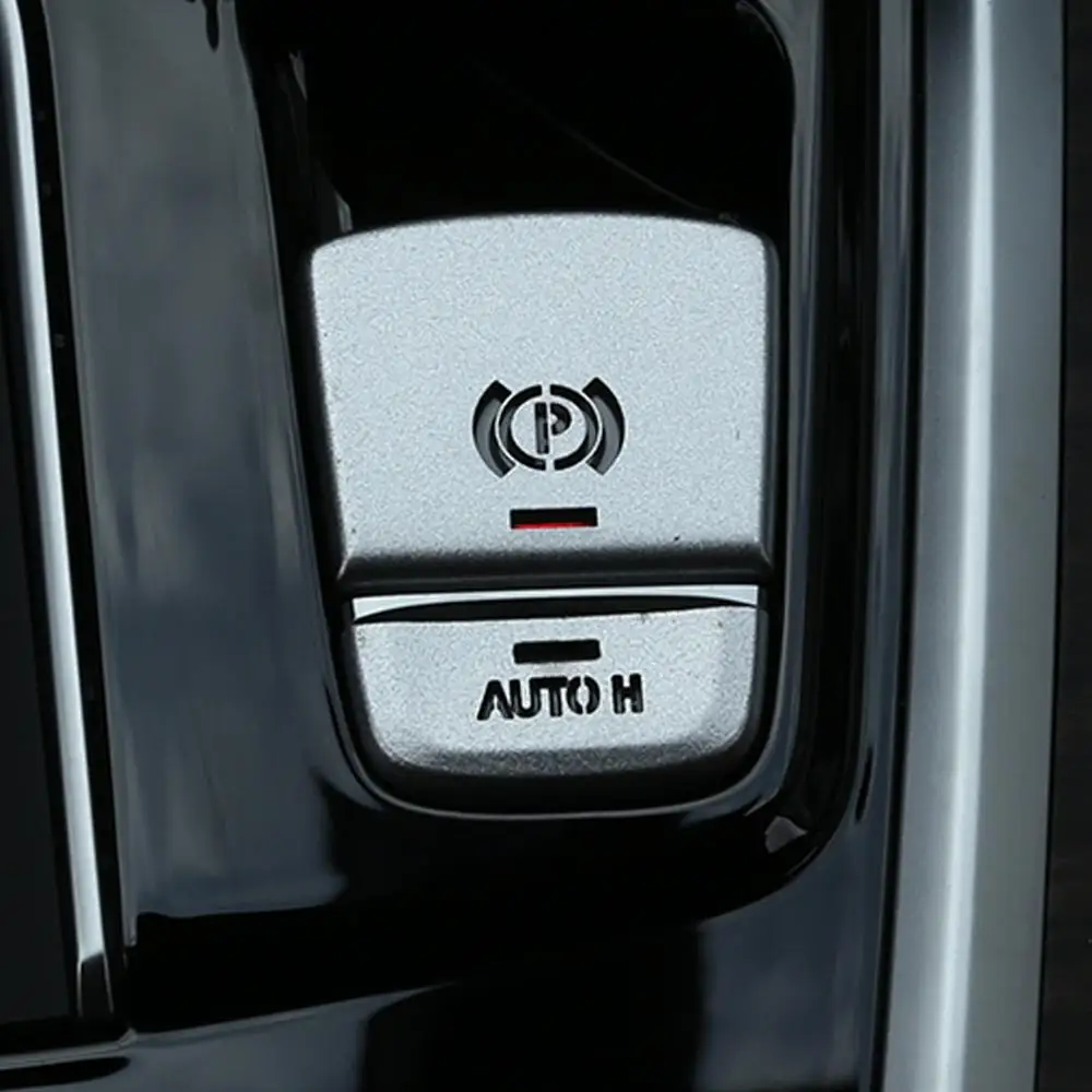 Aluminium Alloy Car Electronic Handbrake AUTO H Button Cover Switches For BMW 5 series G38 G30 2017-2020 G01X3 2018-2020 | Автомобили и