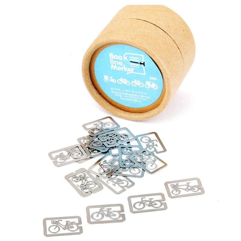 20 шт. 4 стиля металлические закладки для сувениров|Хранилище дома и офиса| |