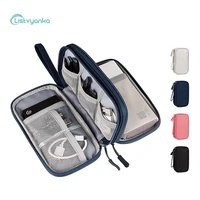 cable organizer bag travel bag organizer data wire headphone case power bank storage bag waterproof multi function portable