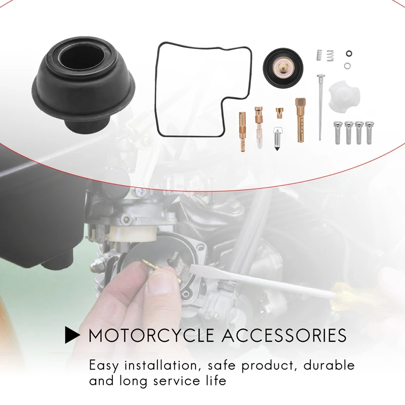 Новый вакуумный мембранный Плунжер комплект карбюратор с иглой Ремонтный для Honda