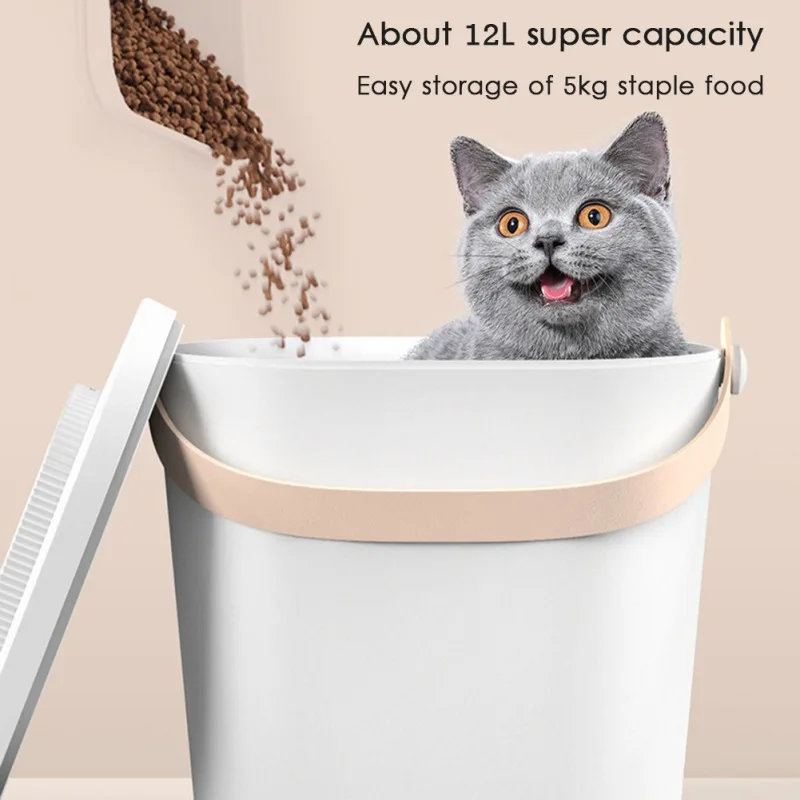 

Pet Cats and Dogs Smart Vacuum Food Preservation Box Sealed Pet Food Box Waterproof Multi-Function Preservation Pet Supplies