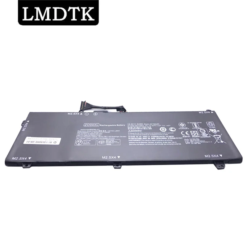 LMDTK Новый ZO04XL Аккумулятор для ноутбука HP ZBook Studio G3 G4 808396-421 808450-001