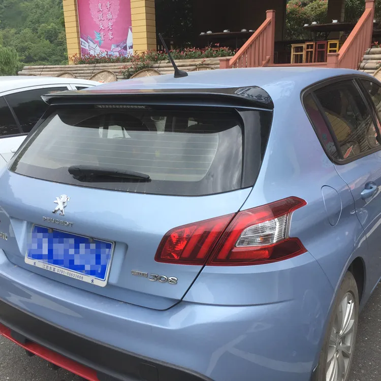 Спойлер для Peugeot 308S автомобильный спойлер из АБС-материала заднего крыла Праймер