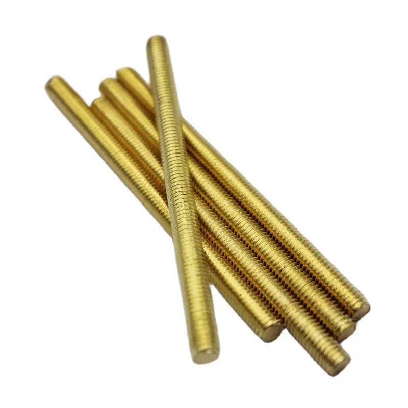 

3PCS M16 Brass Allthread Studding Bar Metric Rods Fasteners 50mm to 500mm