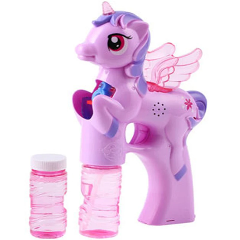 Электрический пистолет для мыльных пузырей игрушки детей летняя уличная машинка