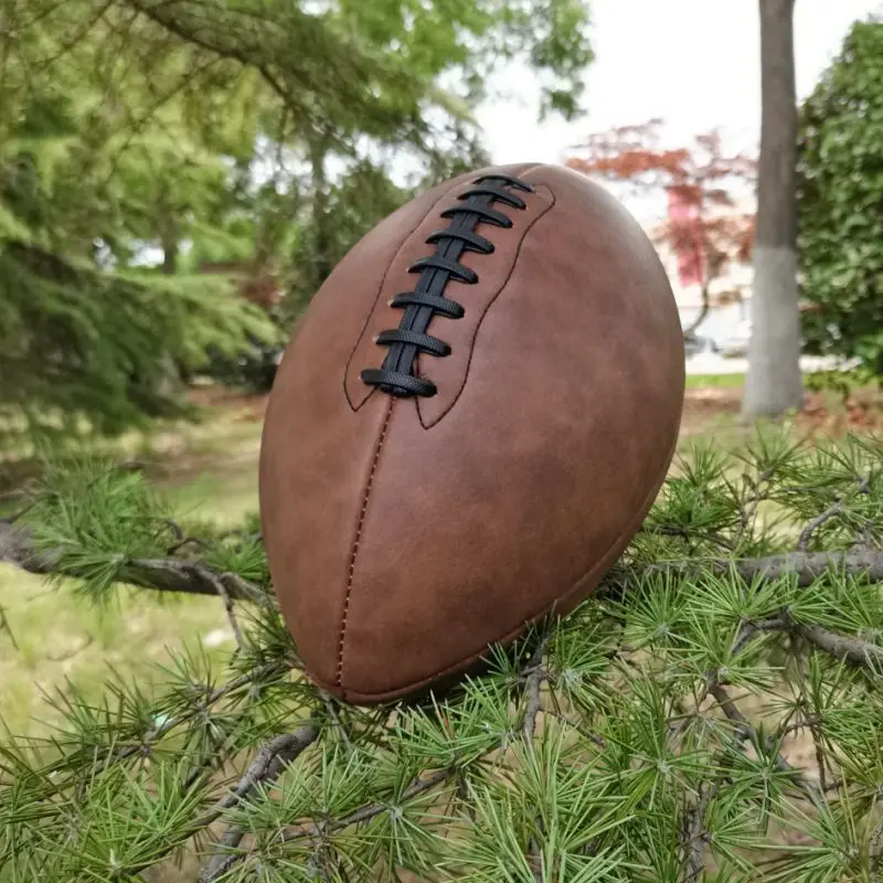 

Американский футбольный мяч для регби, тренировочный мяч из полиуретана для взрослых, мяч для регби, тренировочный футбольный мяч, аксессуа...