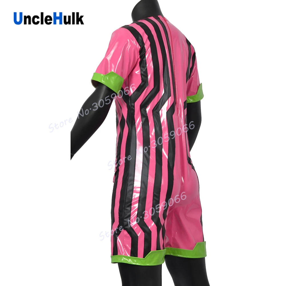 Костюм Kamen Rider Ex-Aid-розовый фон и черные полосы | UncleHulk Тематическая одежда униформа