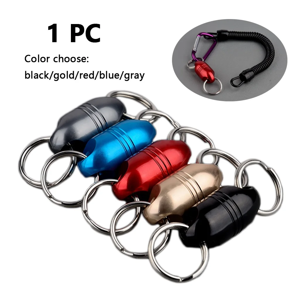 1PC 3.6Kg Magnet Pull-force Magnetic Powerful Keychain Detachable Key Chain with Rope and Buckle Which has 5Colors to Choose for |