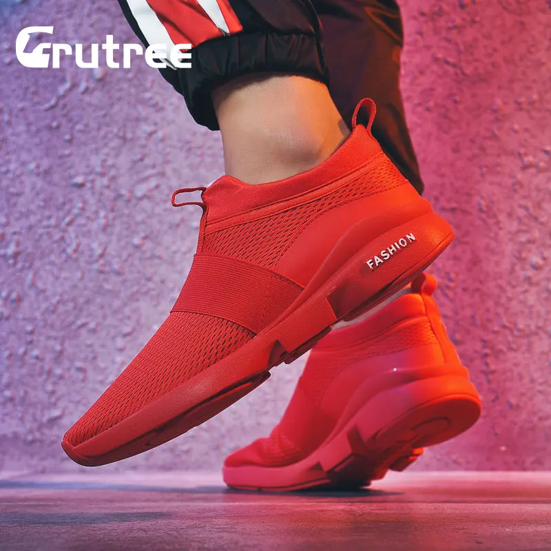 2019 Новая повседневная обувь мужская Удобная дышащая легкая Большие размеры |