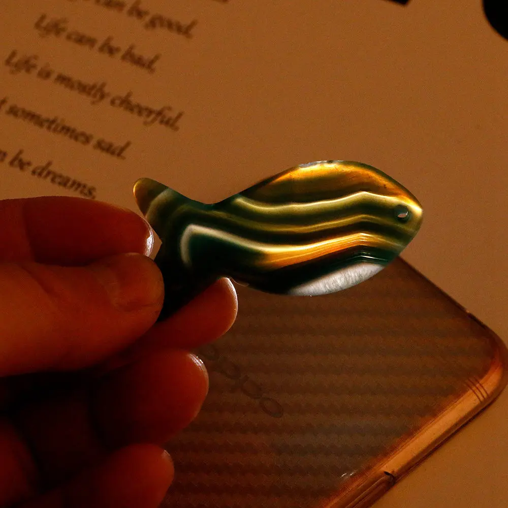 Агат с натуральным камнем 1 шт. кулон 50x20 мм Женская цепочка для свитера модное