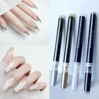 Ручка граффити для дизайна ногтей, водостойкая кисточка для рисования, подводки, цветочные абстрактные линии, инструменты для творчества и нейл-арта, 1 шт.