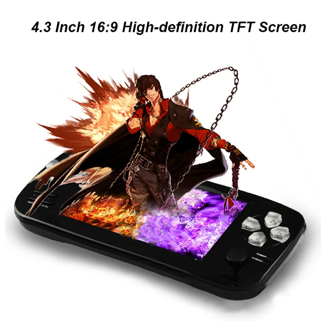 

Handheld Game Portable Video Console 4.3 Inch 3000 High Quality Classic Games Collection Players Console Retro Game