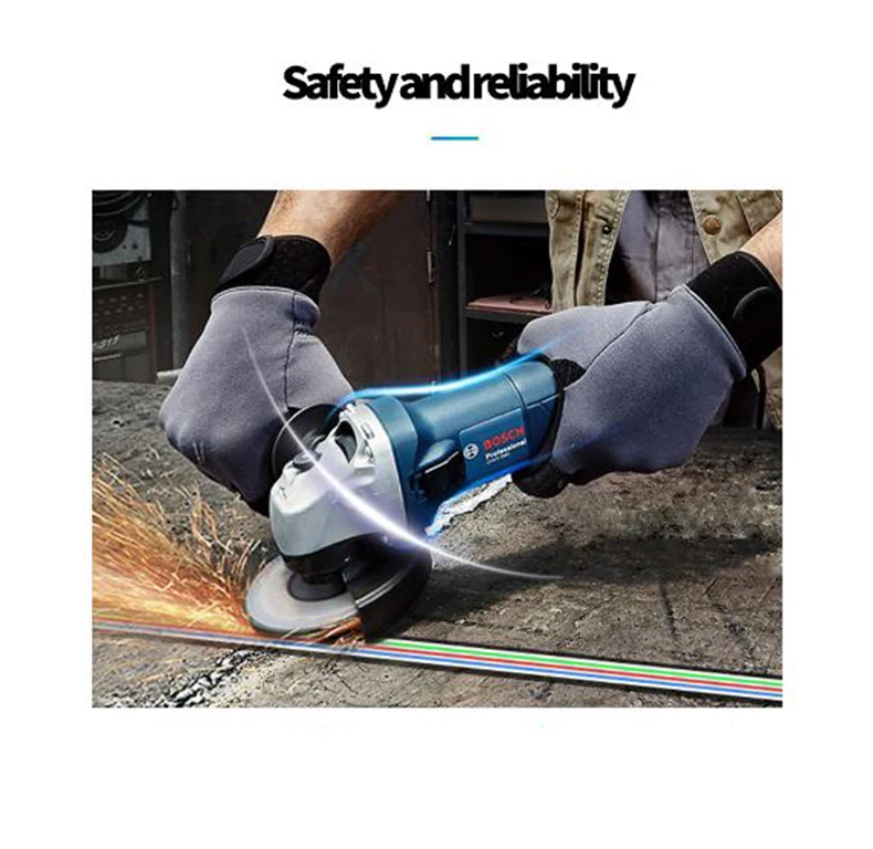 Машина для резки и полировки металла серии Bosch GWS новая улучшенная машина